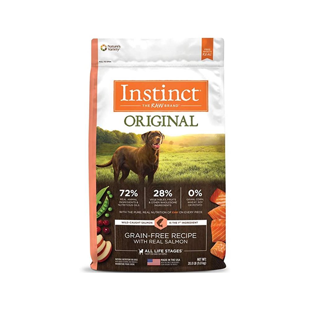 Nature's Variety - Instinct - All Life Stages Original Grain Free Salmon Dog Dry Food 20 lb