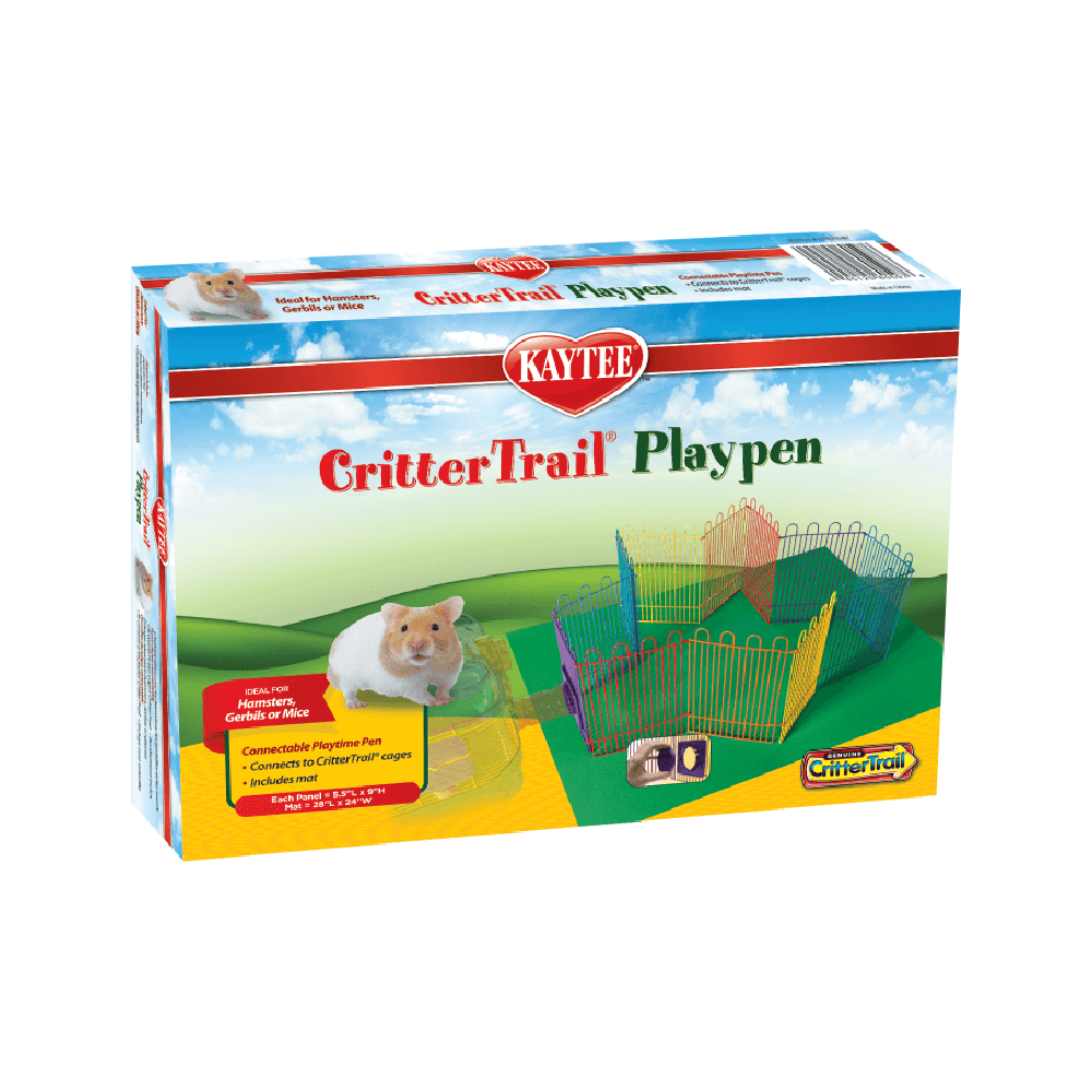 Kaytee - Crittertrail Playpen with Protective Mat 