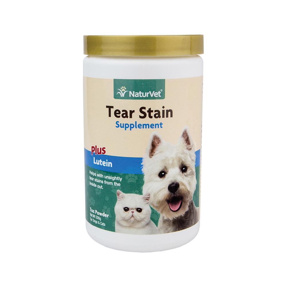 NaturVet - Tear Stain Supplement Powder for Dogs & Cats 200 g