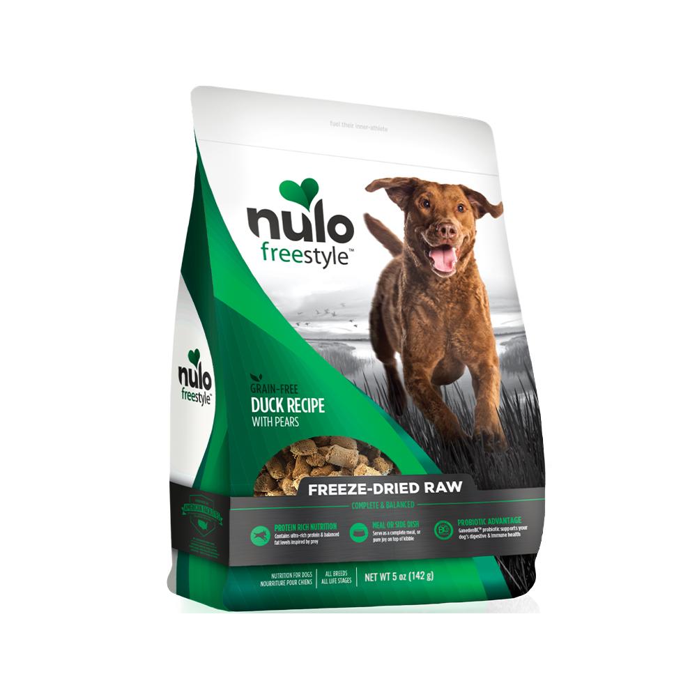 Nulo - FreeStyle Freeze-Dried Raw Duck with Pears Dog Food 13 oz