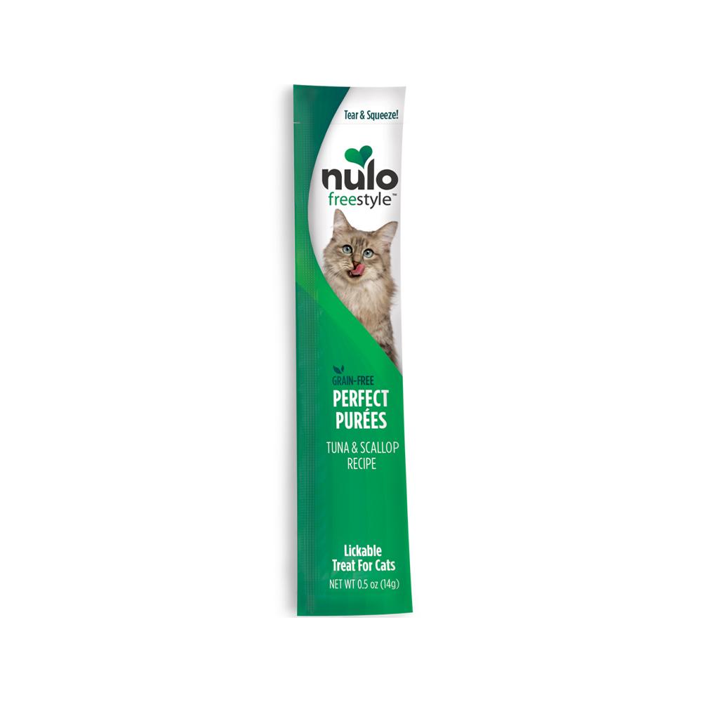 Nulo - FreeStyle Perfect Purees Cat Treats - Tuna & Scallop 1 box