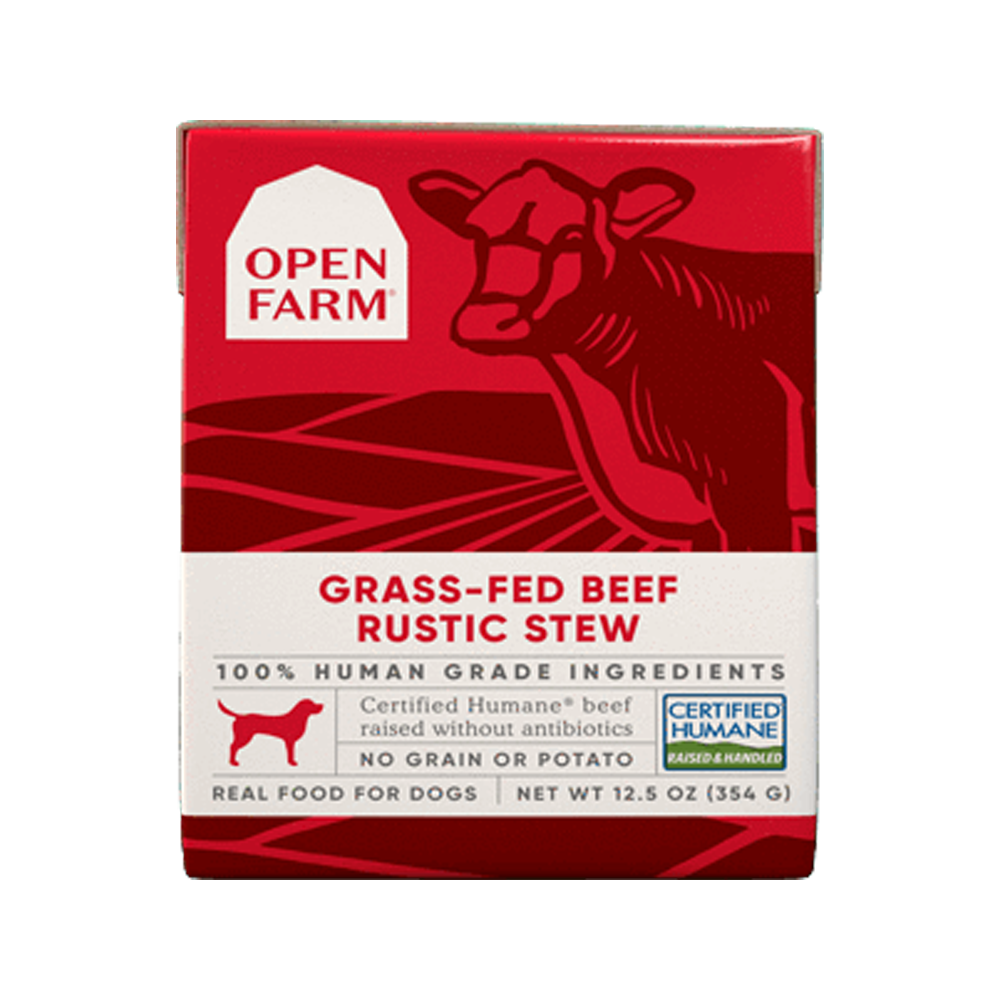 Open Farm - Grass-Fed Beef Rustic Stew Dog Pouch 12.5 oz