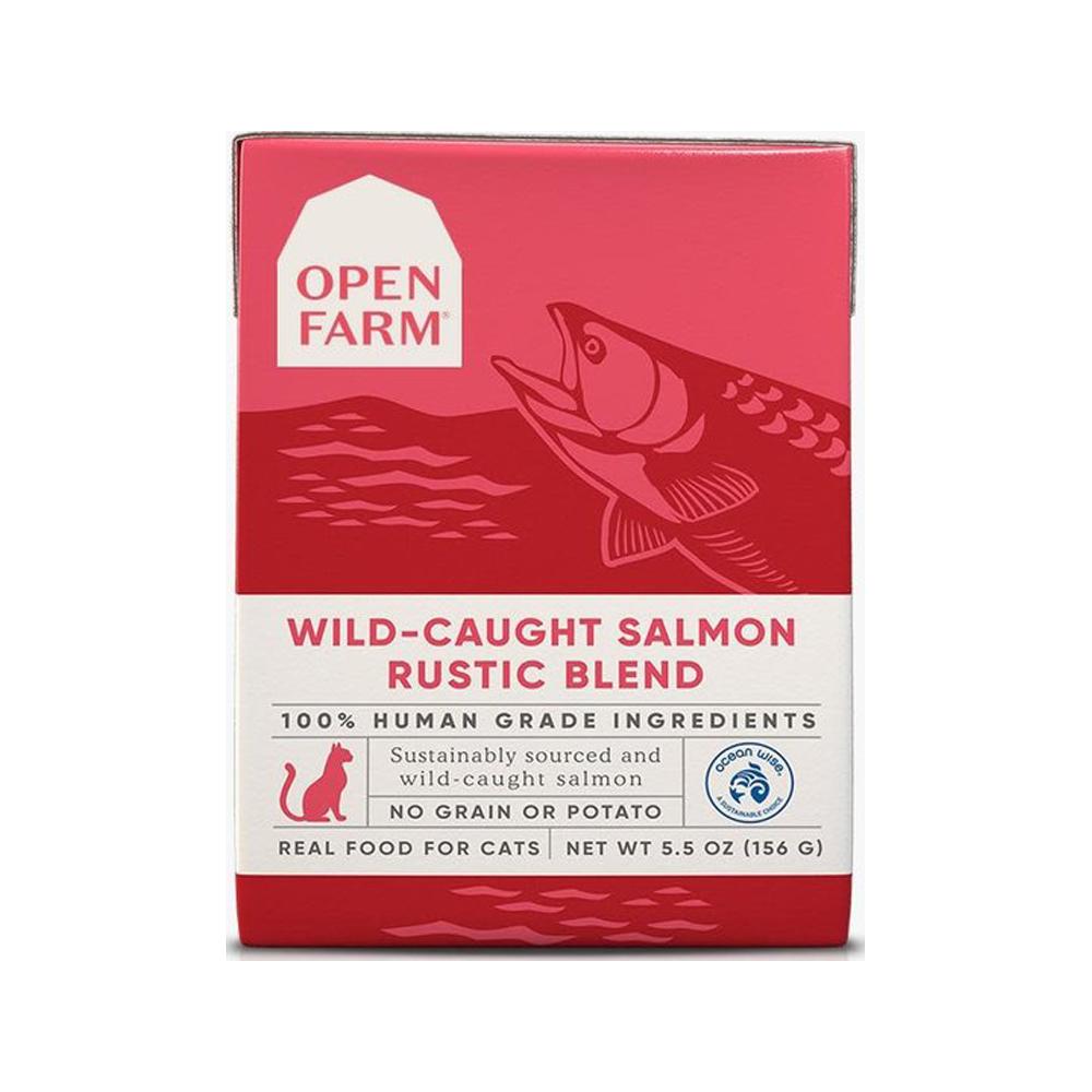 Open Farm - Wild-Caught Salmon Rustic Blend Cat Pouch 5.5 oz