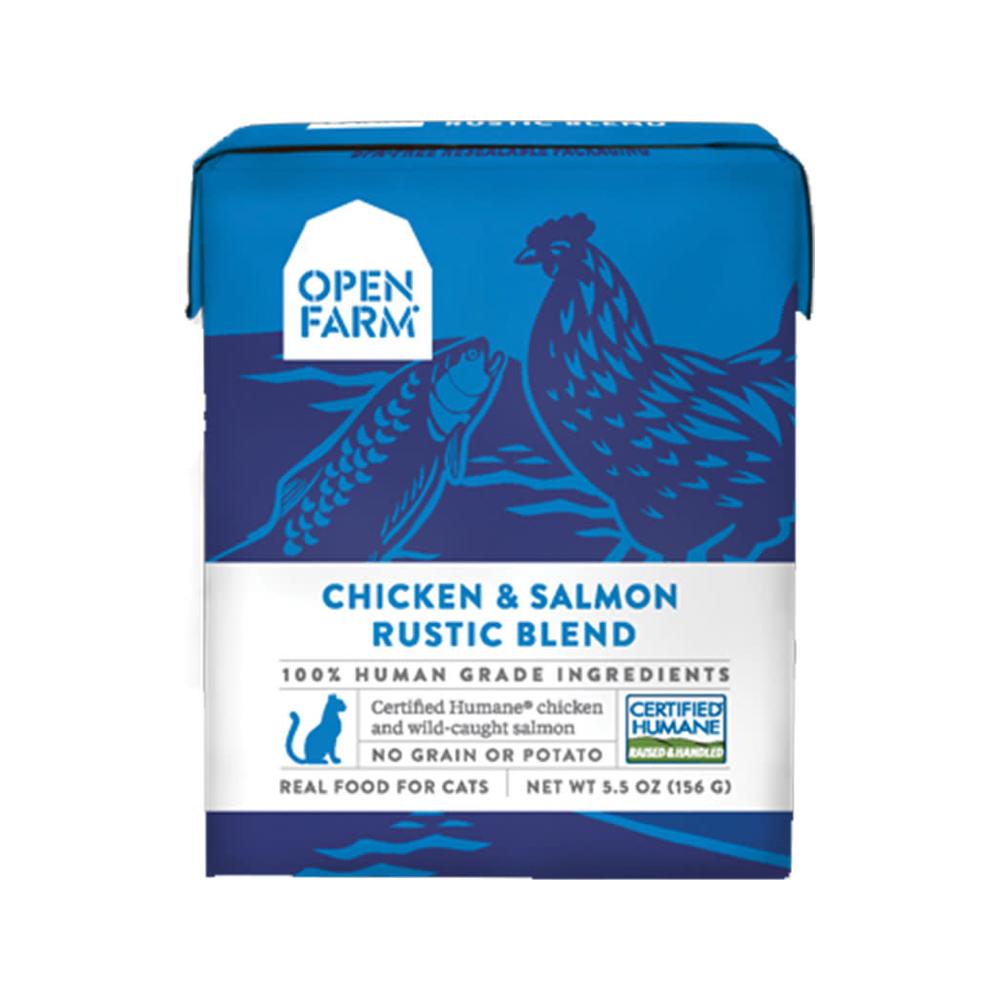 Open Farm - Chicken & Salmon Rustic Blend Cat Pouch 5.5 oz