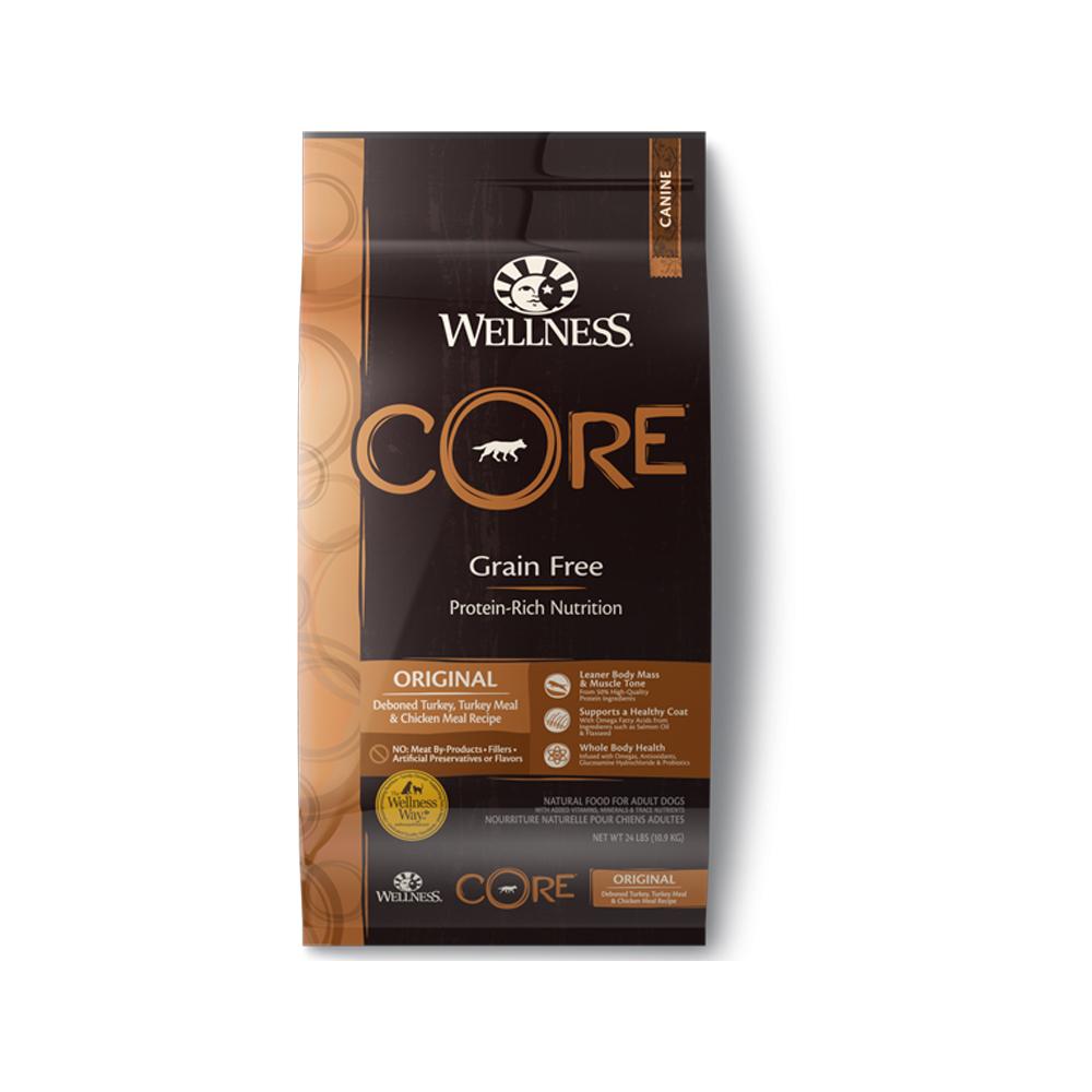 Wellness - Core - CORE Original Turkey Adult Dog Dry Food 24 lb