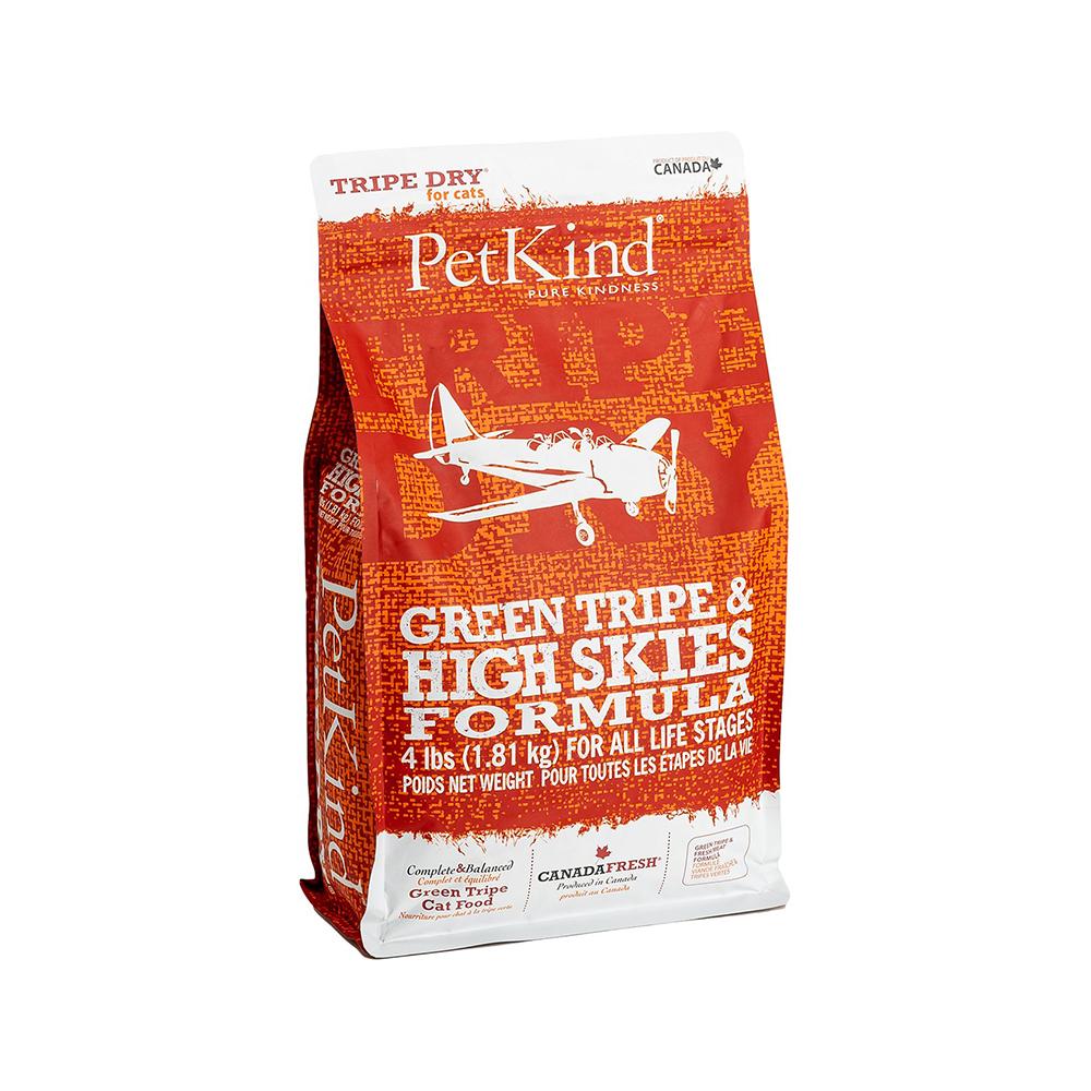 PetKind - All Life Stages Green Tripe & High Skies Cat Dry Food 4 lb