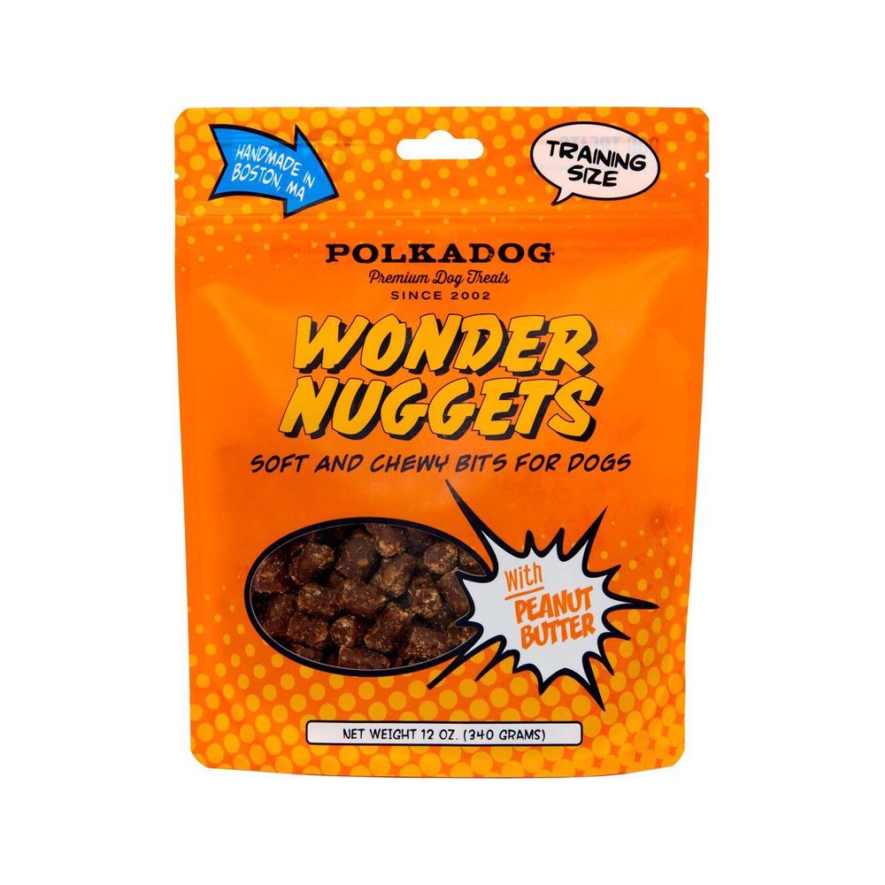 Polkadog Bakery - Wonder Nuggets Peanut Butter Training Dog Treats 12 oz