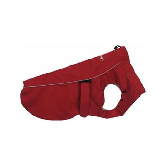 Red Dingo - Perfect-Fit Dog Raincoat Burgundy