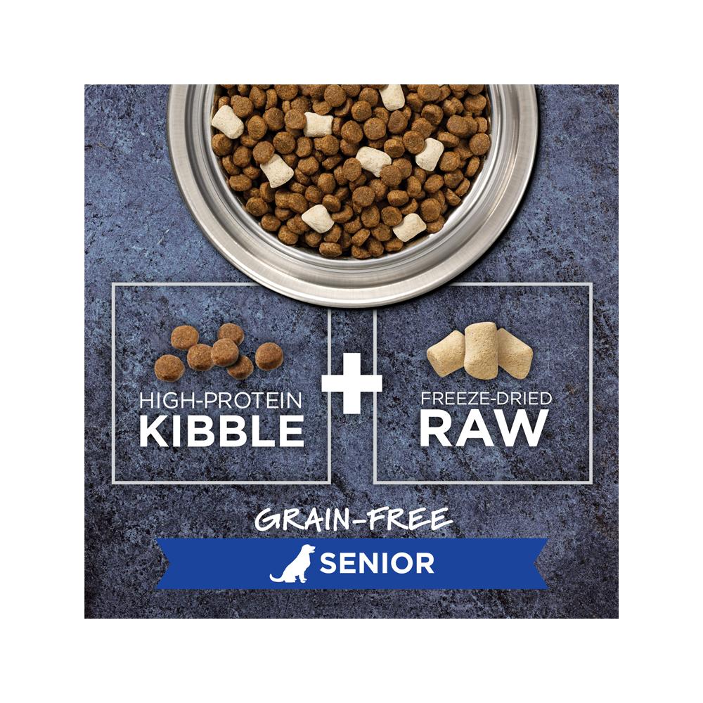 Nature's Variety - Instinct - Raw Boost Senior Grain Free Kibble + Raw Dog Dry Food - Chicken 