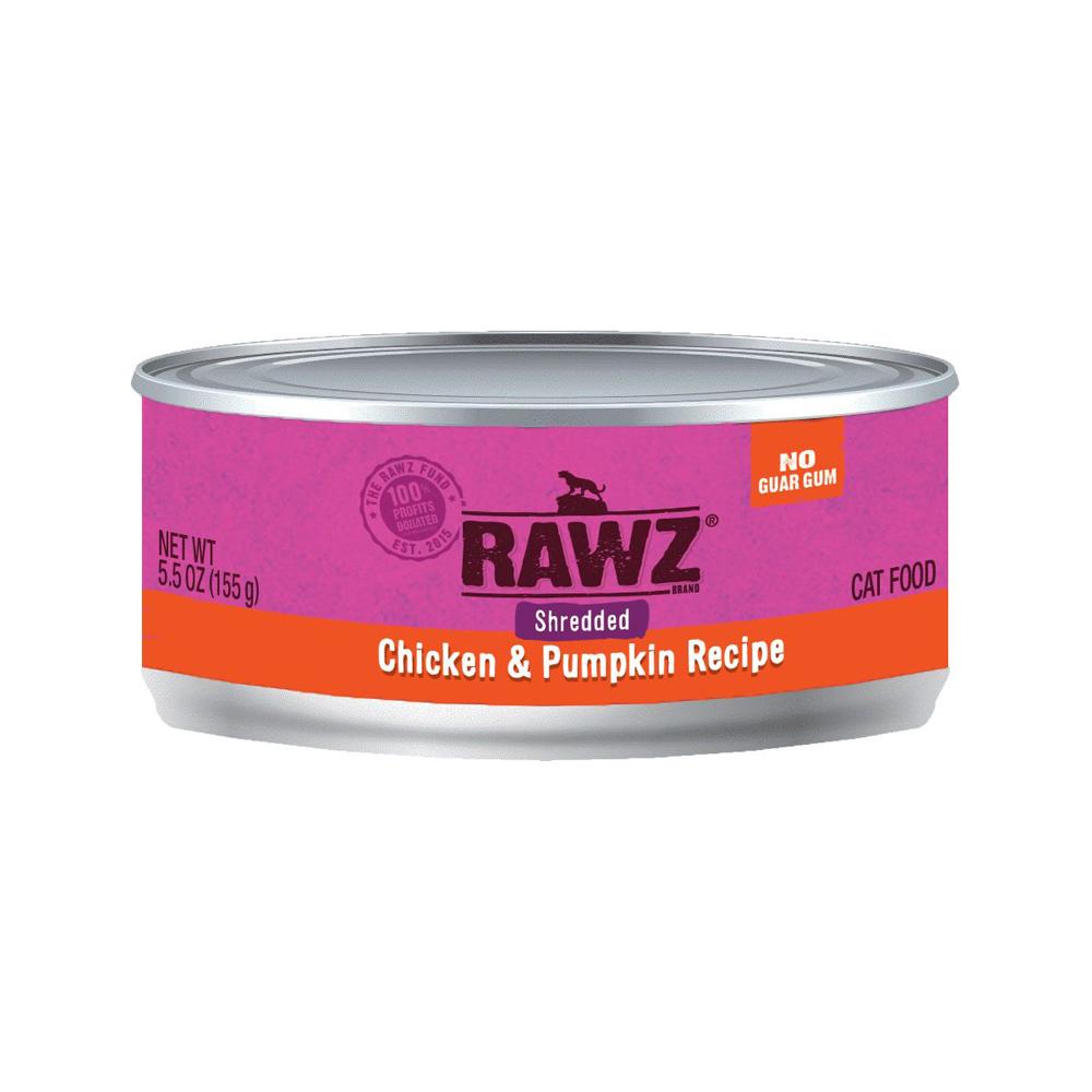 RAWZ - Shredded Chicken & Pumpkin Cat Can 5.5 oz