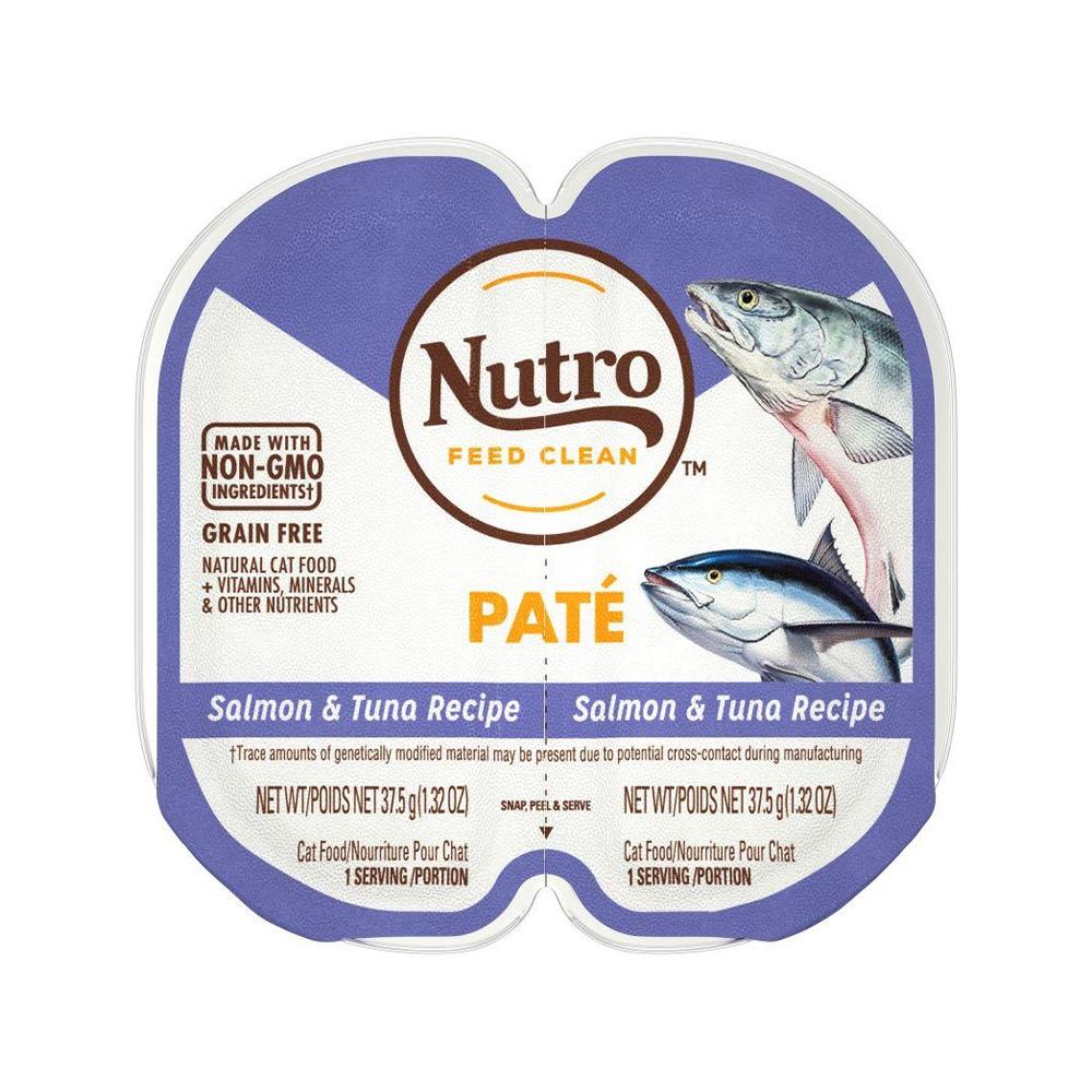 Nutro - Adult Grain Free Salmon & Tuna Pate Cat Can 2.64 oz