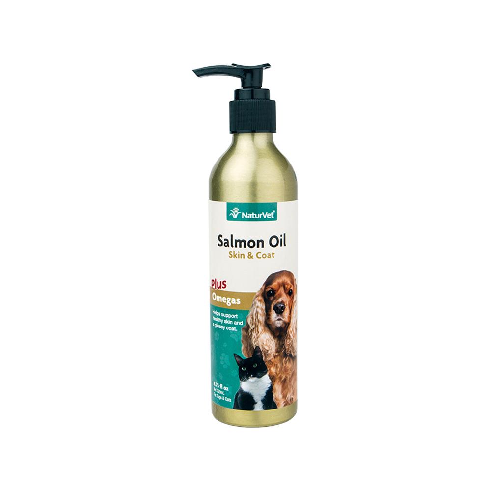 NaturVet - Salmon Oil for Dogs & Cats Unscented