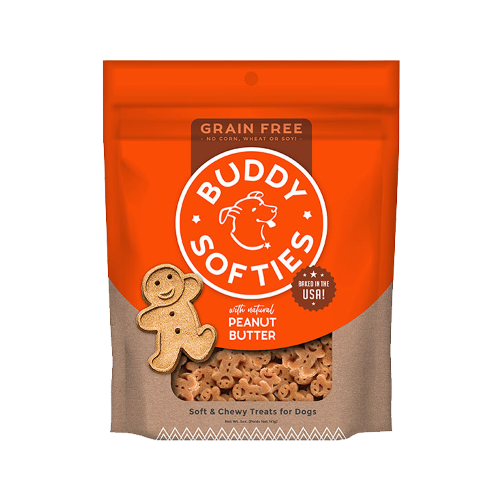 Cloud Star - Buddy Softies Grain Free Peanut Butter Dog Treats 5 oz