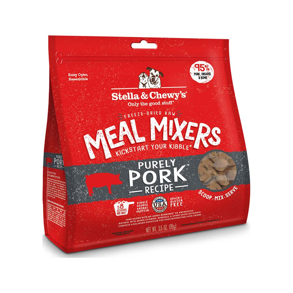 Stella & Chewy's - Freeze Dried Raw Pork Dog Meal Mixers 3.5 oz