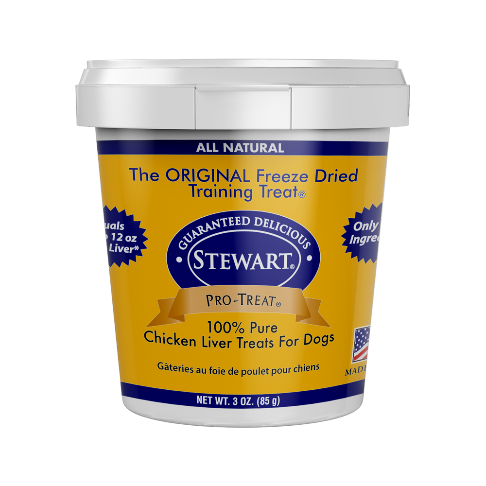 Stewart - Pro-Treat Freeze Dried Chicken Liver Dog Treats 3 oz