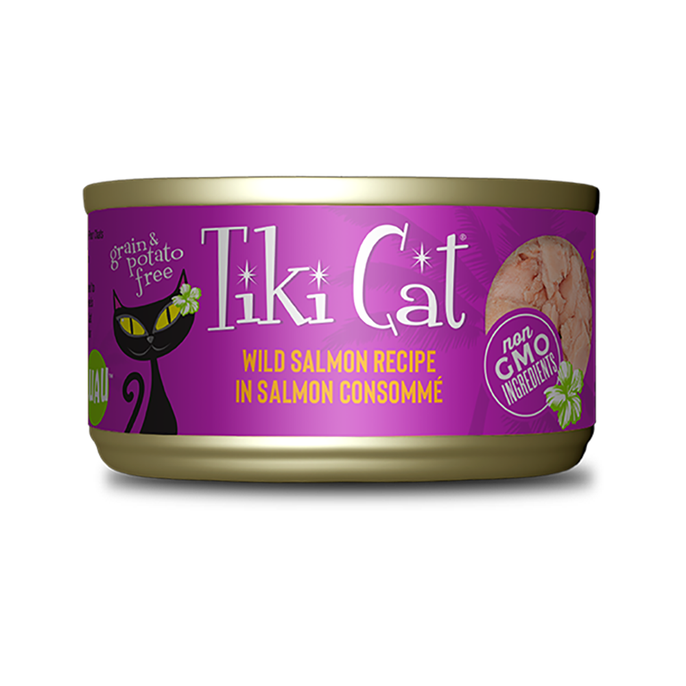 Tiki Pets - Grill Wild Salmon Cat Can 2.8 oz