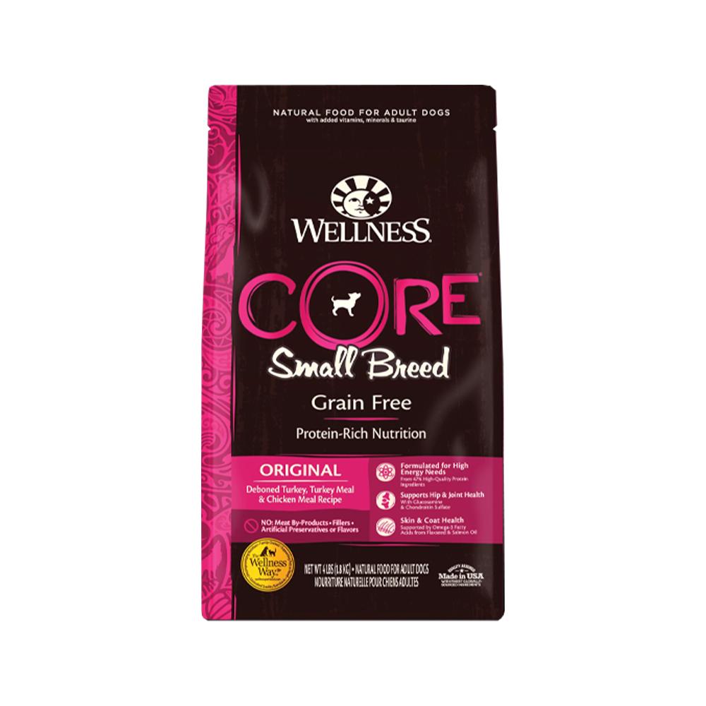 Wellness - Core - CORE Turkey Small Breed Adult Dog Dry Food 4 lb