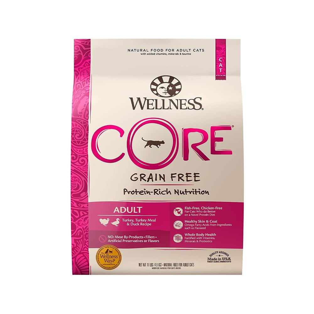 Wellness - Core - CORE Turkey & Duck Adult Cat Dry Food 11 lb