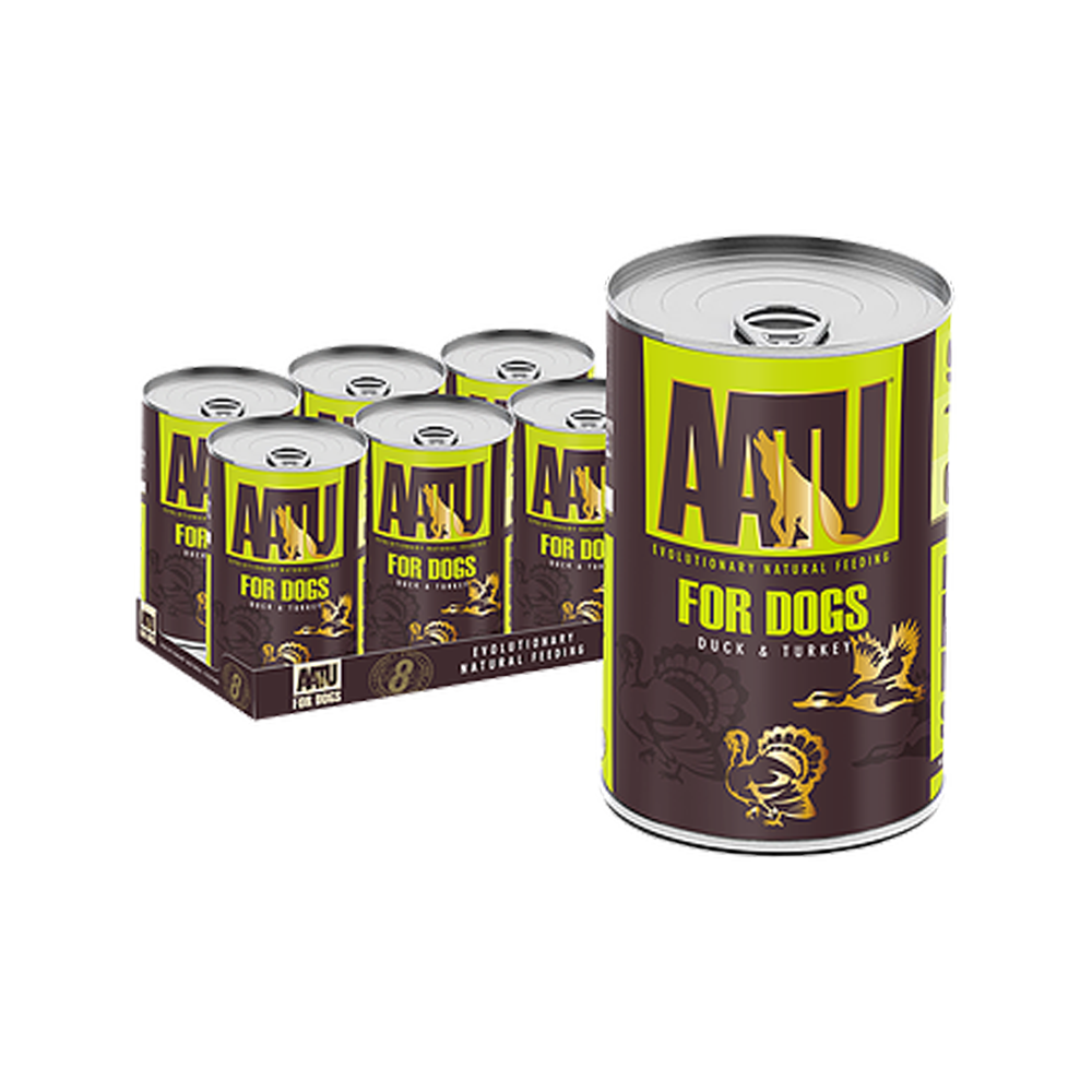 AATU - Mixed Protein Duck & Turkey Dog Can 400 g