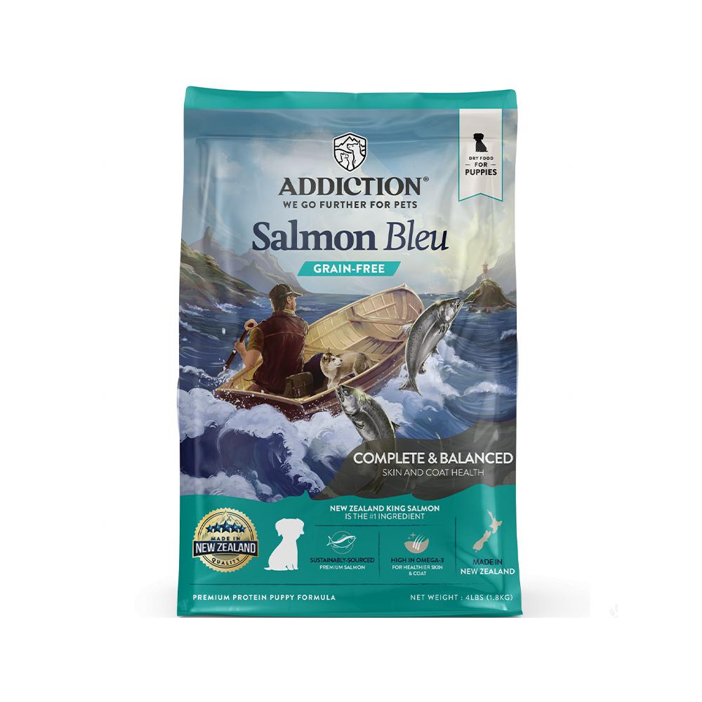 Addiction - Salmon Bleu Dog Dry Food for Puppies 4 lb