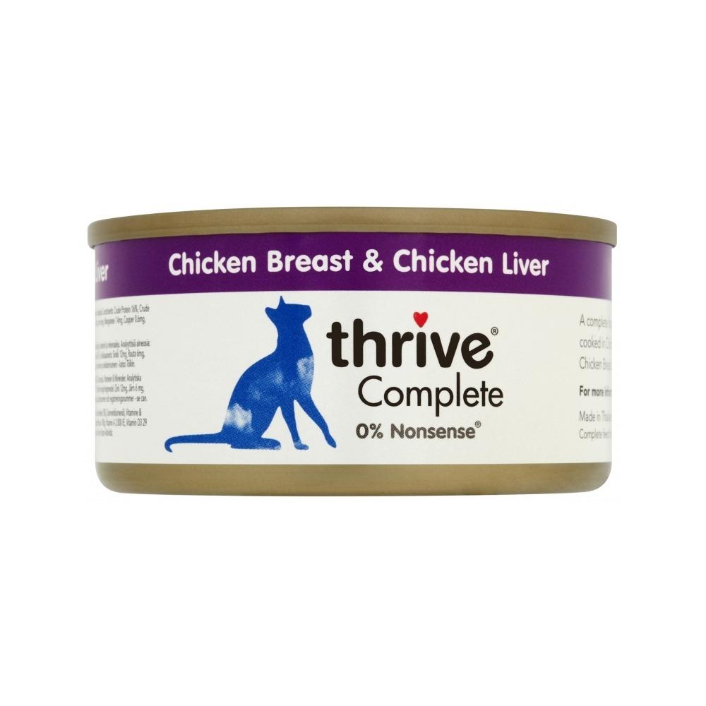 Thrive - Complete Chicken & Chicken Liver Cat Can 75 g