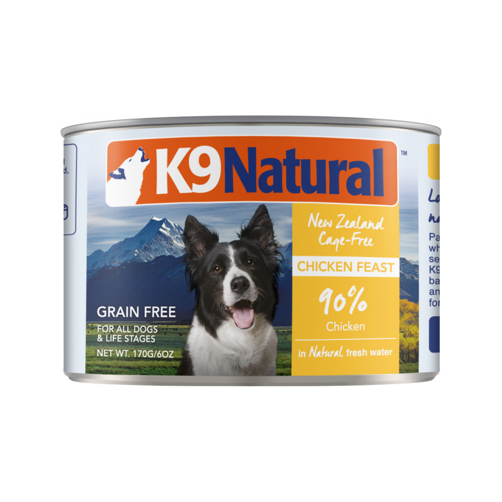 K9 Natural - All Life Stages Cage Free Chicken Feast Dog Can 170 g