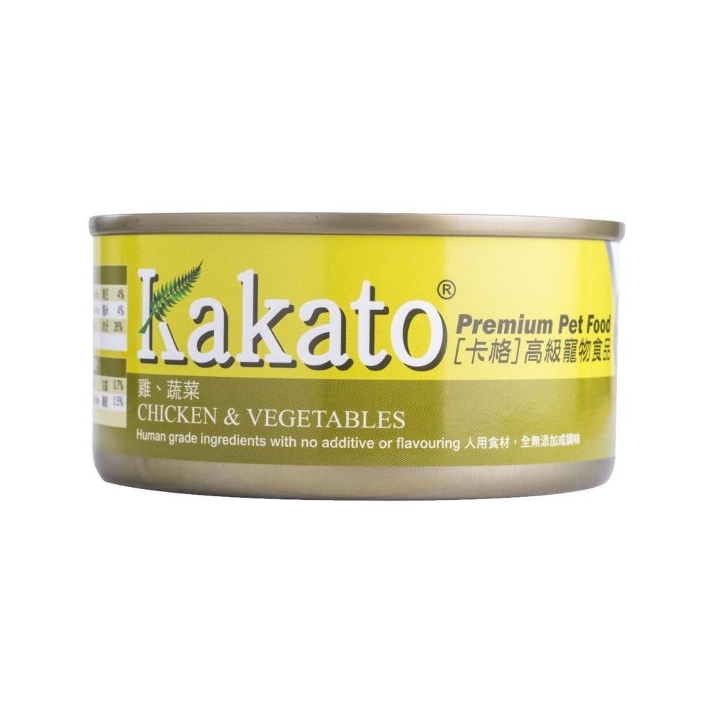 Kakato - Chicken & Vegetables Dog & Cat Can 170 g
