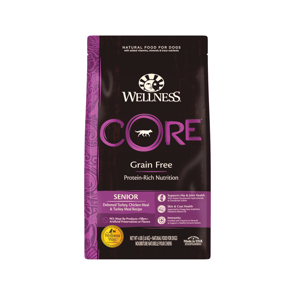 Wellness - Core - CORE Turkey Senior Dog Dry Food 12 lb
