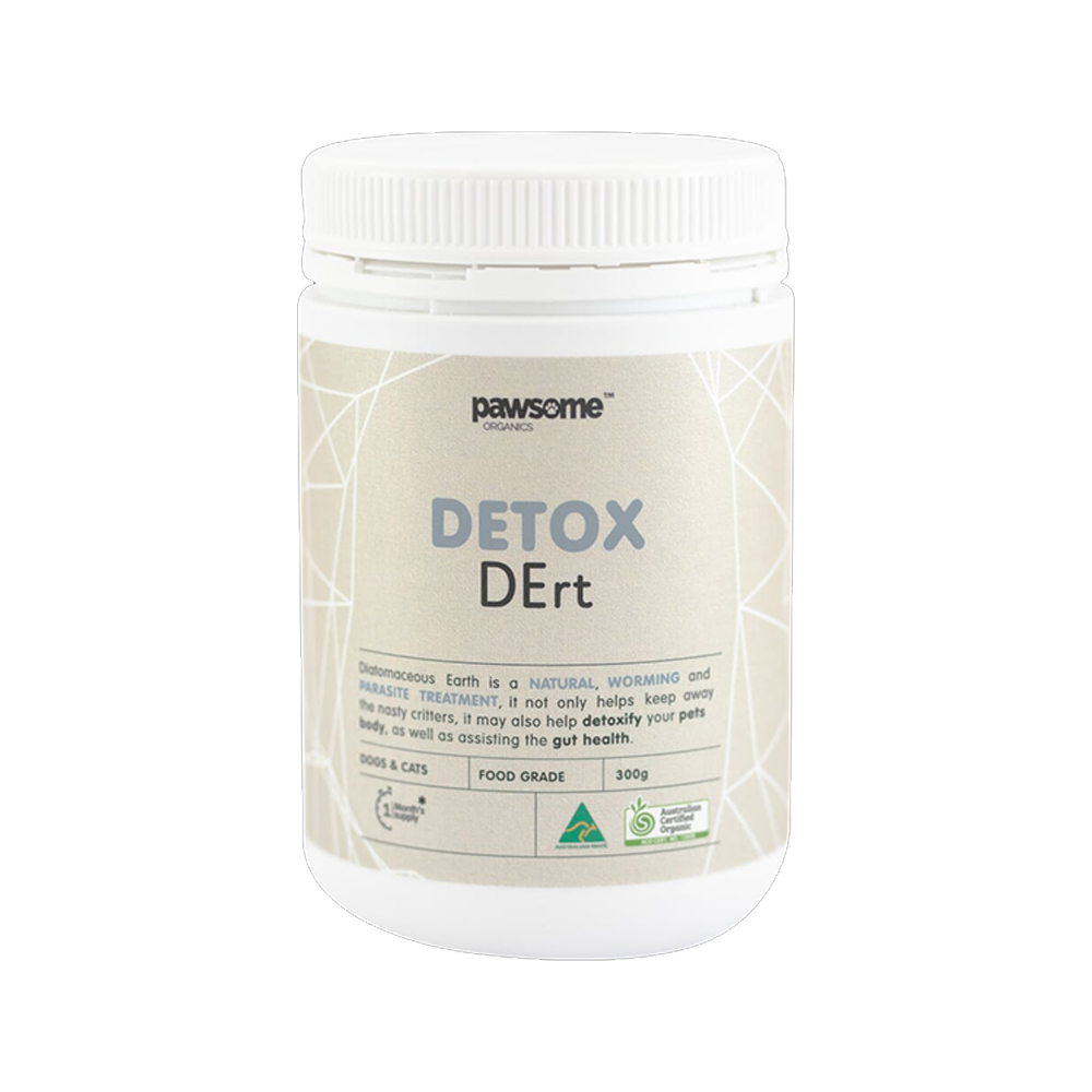 Pawsome - DEtox DErt Organic Worming & Parasite Treatment Powder 300 ml