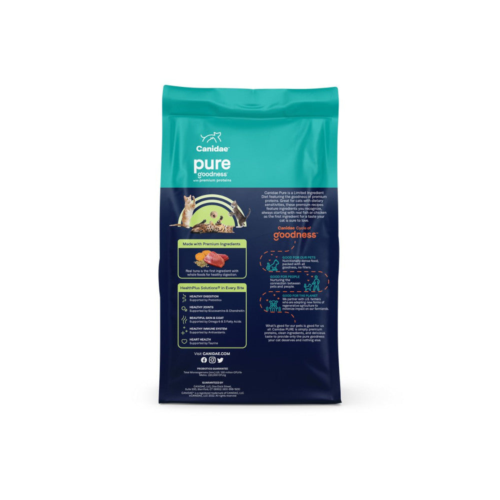 PURE 室內貓配方無穀物貓乾糧 - 吞拿魚