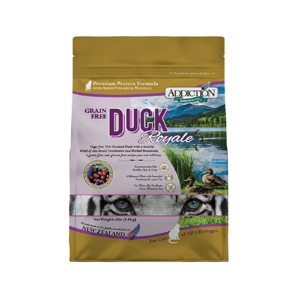 Addiction - Duck Royale Cat Dry Food 4 lb