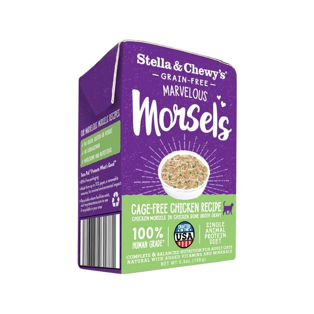 Stella & Chewy's - Grain Free Chicken Morsels Stew Adult Cat Food 5.5 oz