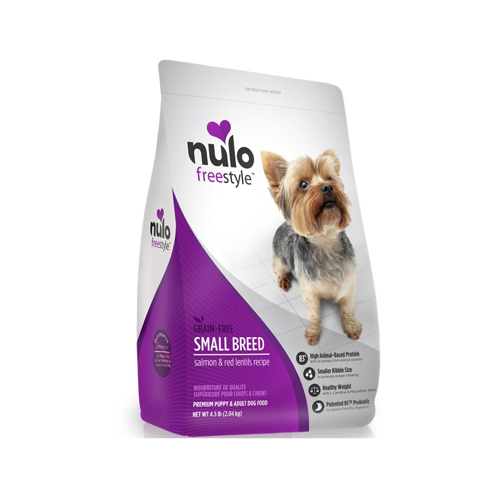 Nulo - FreeStyle High - Meat Small Breed Dog Dry Food - Salmon & Red Lentils 4.5 lb