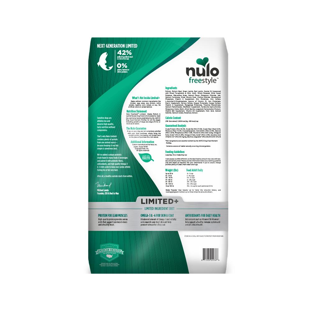 Nulo - FreeStyle High - Meat Limited Dog Dry Food - Alaska Pollock 
