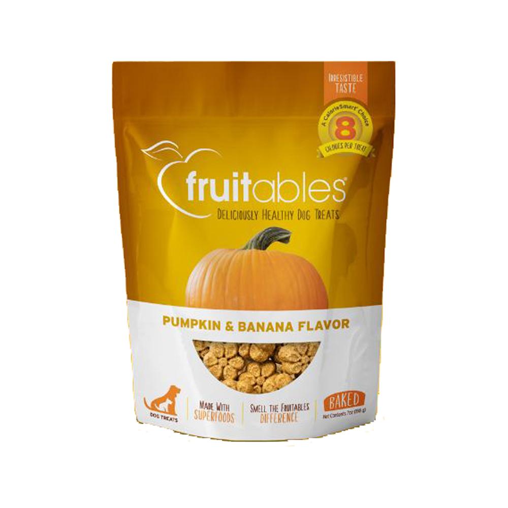 Fruitables Pet Foods - Crunchy Pumpkin & Banana Dog Cookies 7 oz