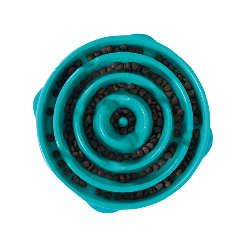 Outward Hound - Fun Feeder Dog Slow Bowl Teal