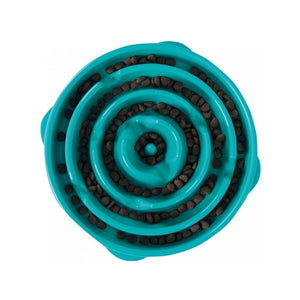 Outward Hound - Fun Feeder Dog Slow Bowl Teal