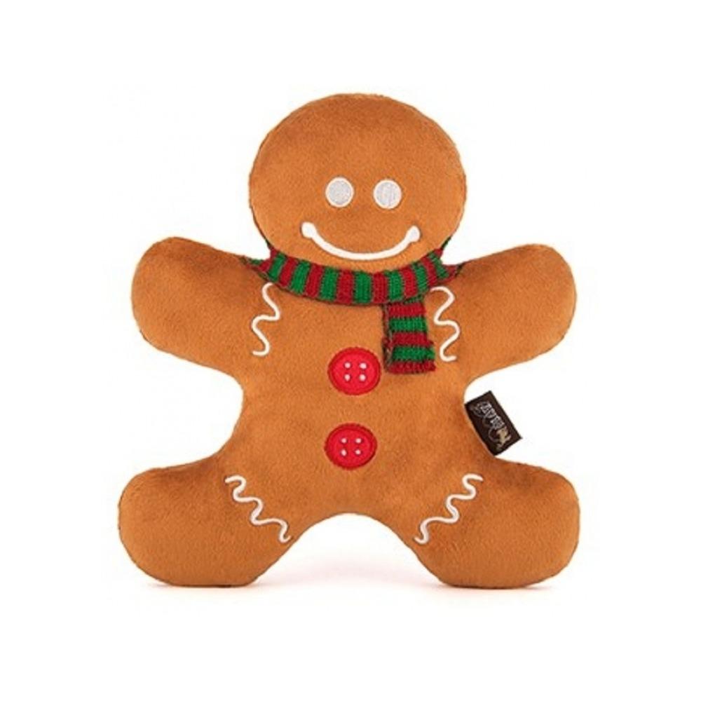 P.L.A.Y. - Gingerbread Man Dog Plush Toy Default Title