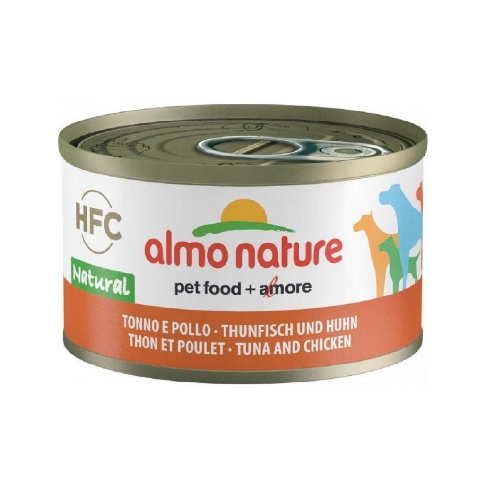 Almo Nature - Natural Tuna & Chicken Dog Can 95 g