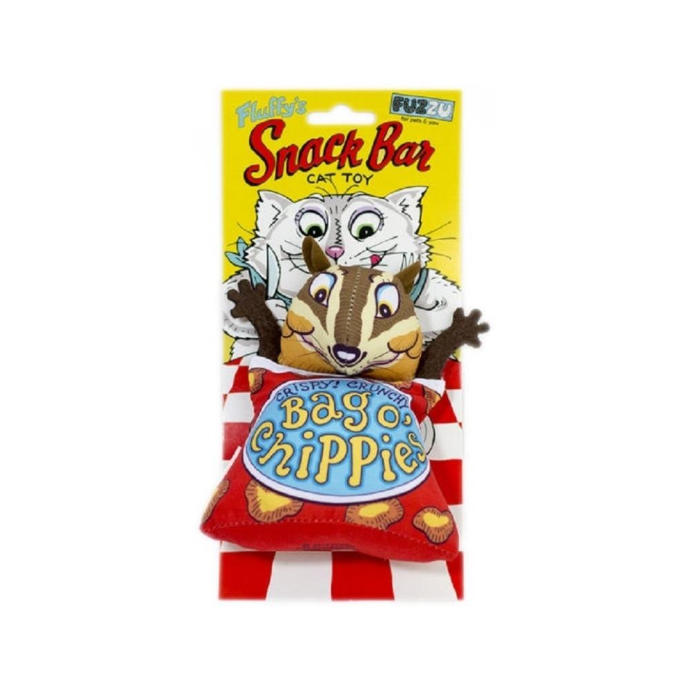 Fuzzu - Bag O' Chippies Catnip Toy 5"