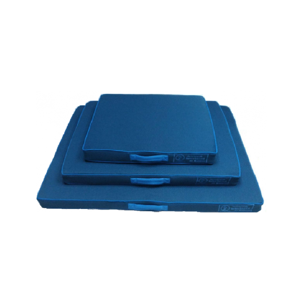 One for Pets - Orthopedic Interlaced Air Crate Mat Blue