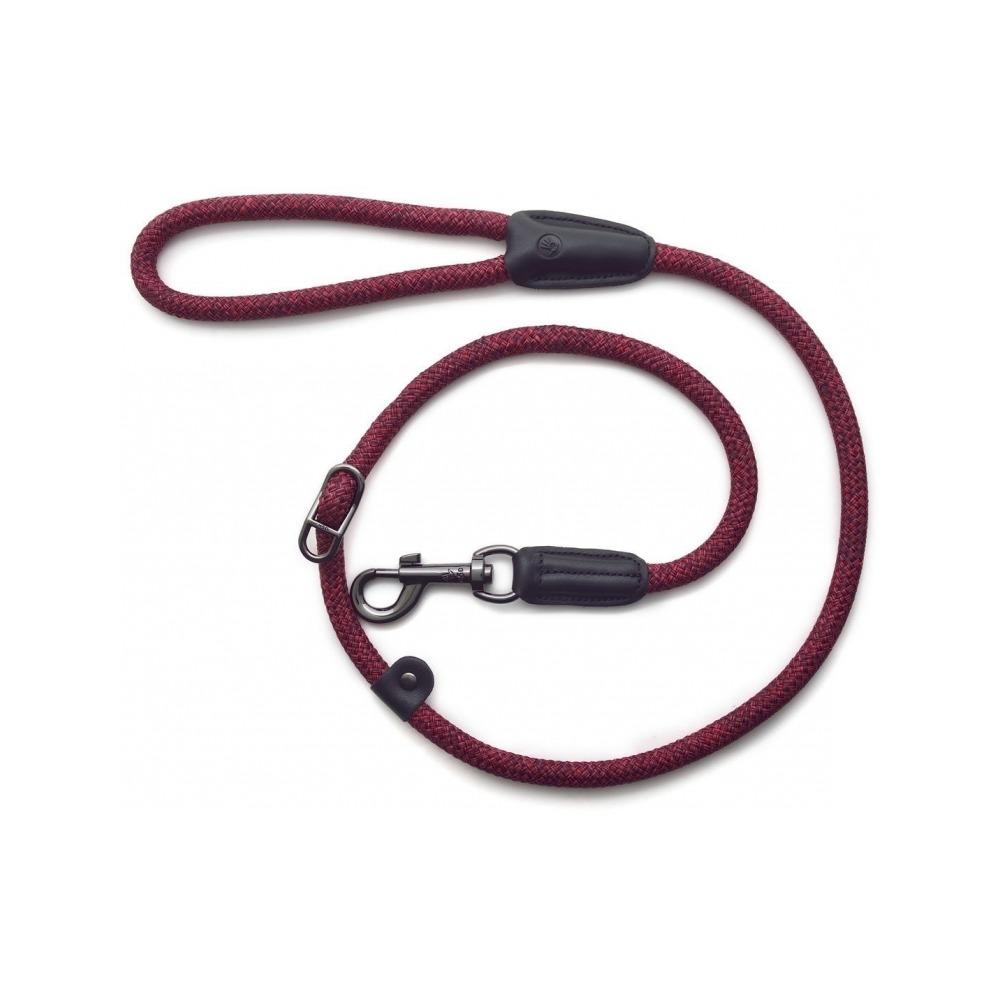 High5Dogs - Leader Leash - Metro style Red
