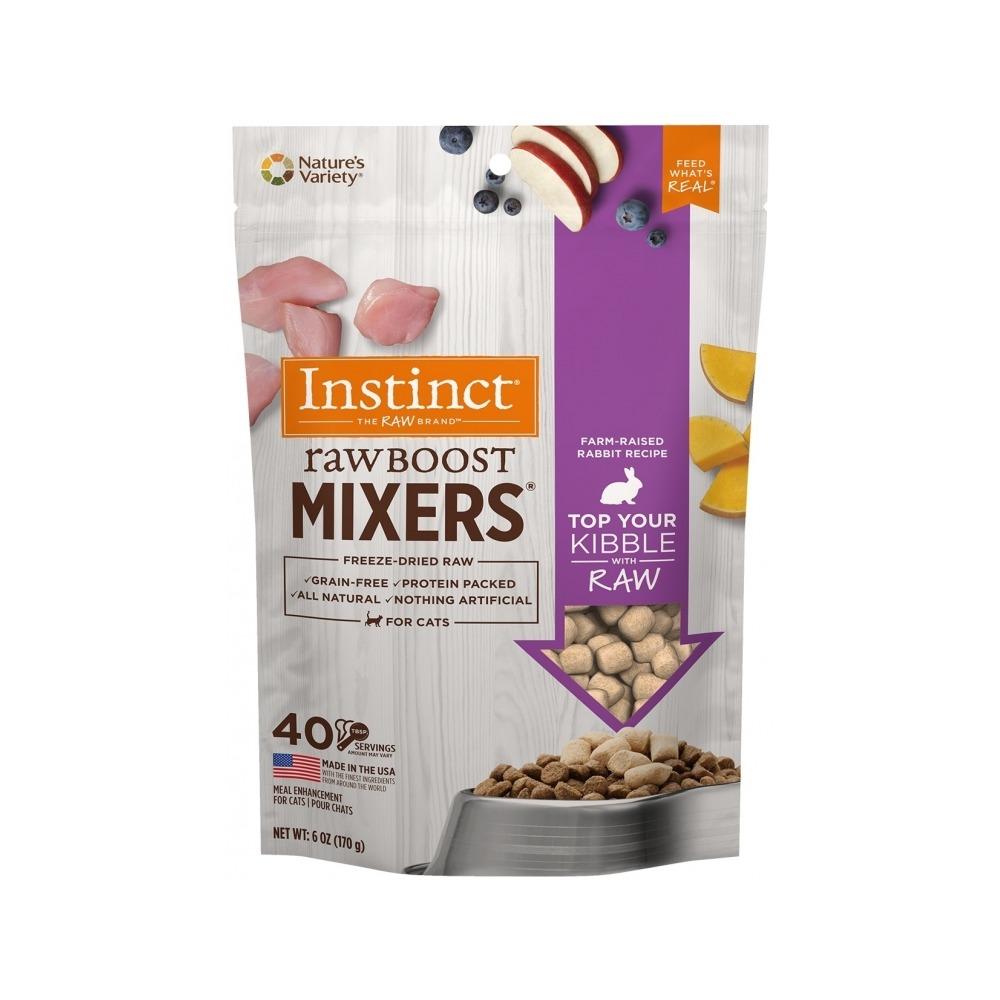 Nature's Variety - Instinct - Raw Boost All Life Stages Freeze - Dried Rabbit Raw Mixers 10.6 oz