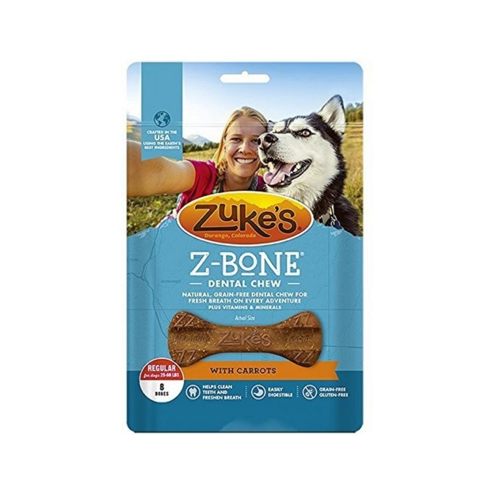 Zuke's - Z-Bone Carrot Grain Free Dog Dental Chews Regular