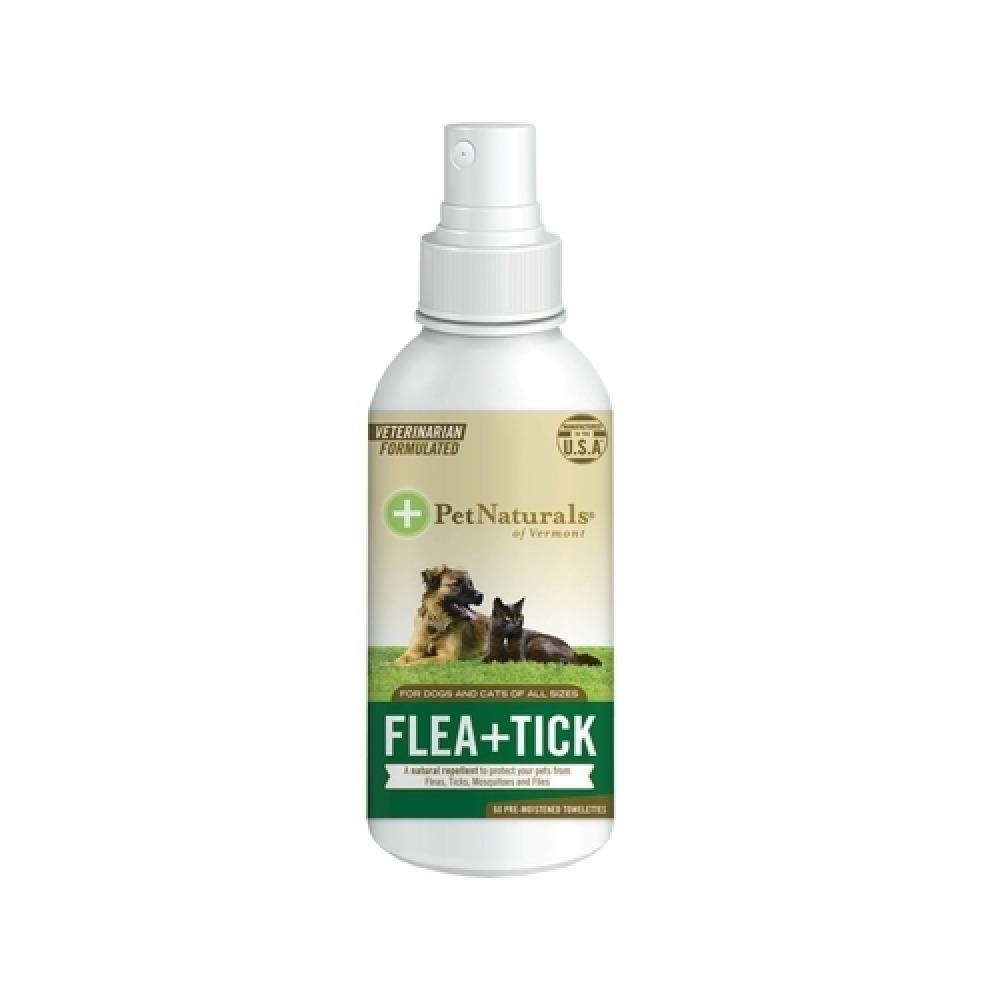 Pet Naturals of Vermont - Flea & Tick Repellent Spray for Dogs & Cats 8 oz