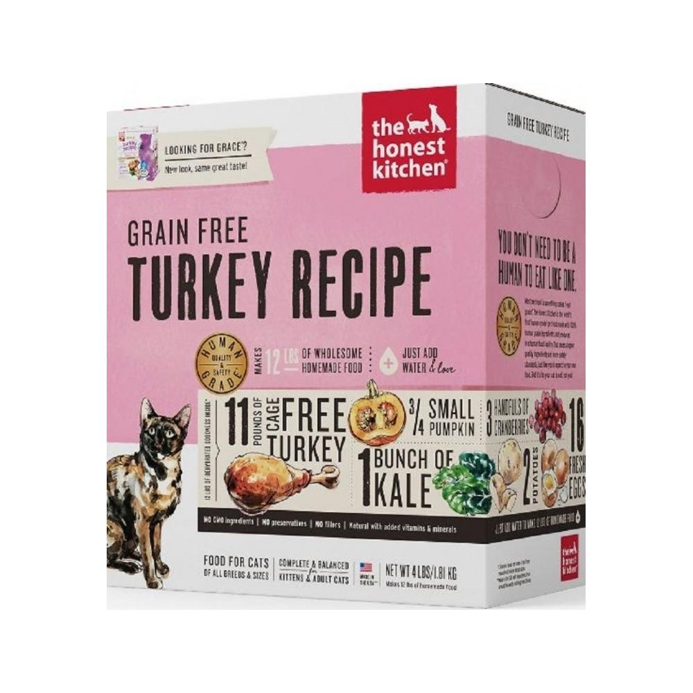 Honest Kitchen - Adult Grain Free Turkey Complete Dehydrated Cat Food 2 lb