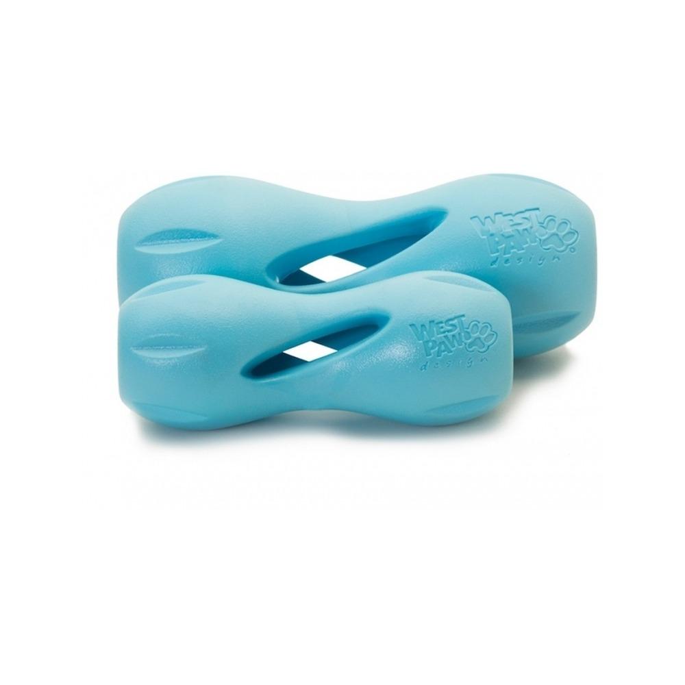 West Paw - Qwizl Dog Treat Toy Blue