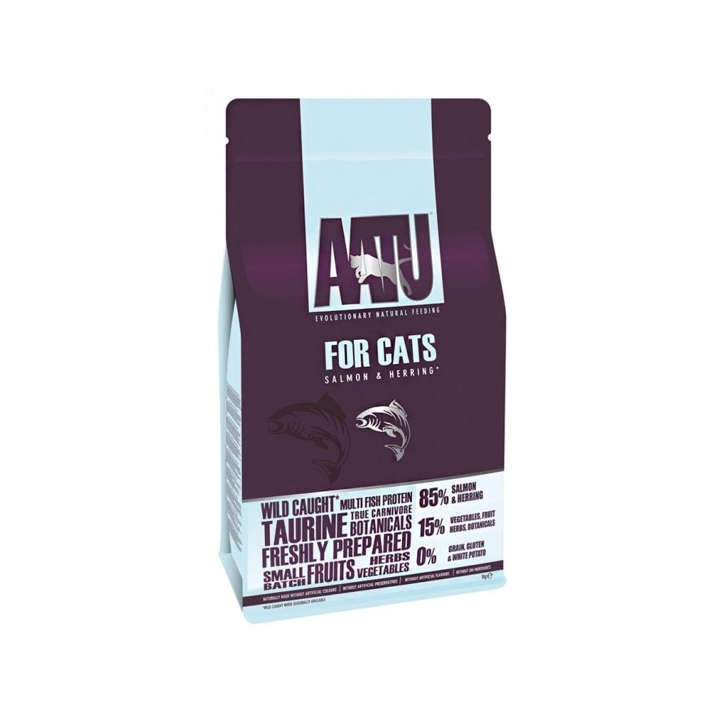 AATU - Salmon & Herring Cat Dry Food 1 kg