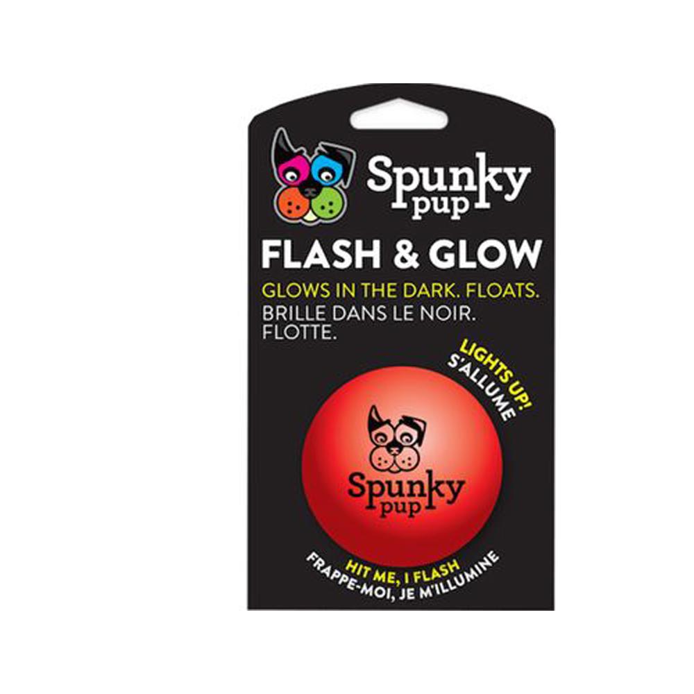 Spunky Pup - Fetch & Glow Balls Dog Toys Small
