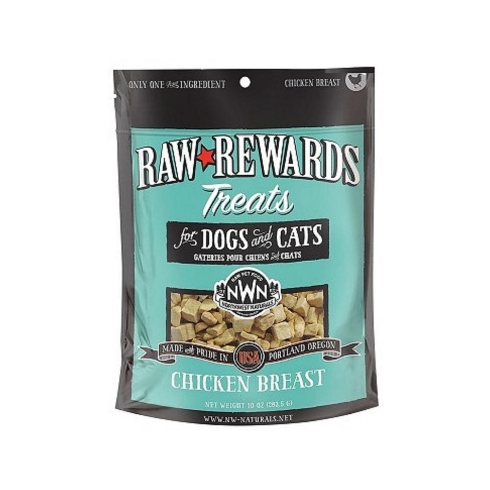 Northwest Naturals - Raw Rewards Freeze Dried Chicken Breast Treats for Dogs & Cats 3 oz